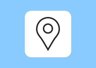 harita işaretleyici ağ simgesi