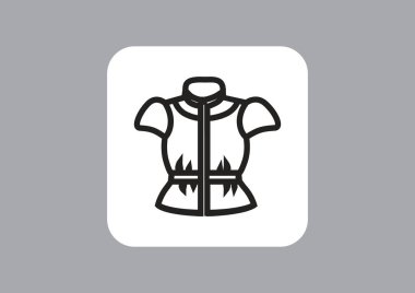 Bluz web simgesi. vektör tasarımı 