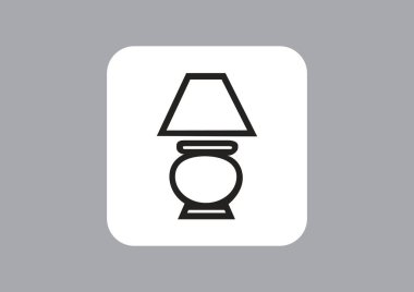 lamba ikonu vektör illüstrasyonu 