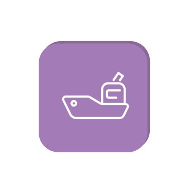 Kargo grafik simgesini. vektör tasarımı