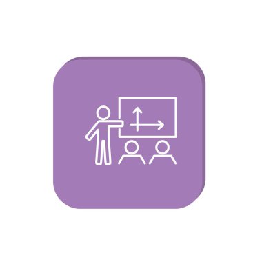 iş web simgesi, vektör illüstrasyonu 