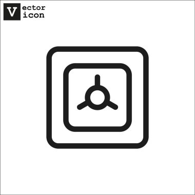 güvenli basit simgesi