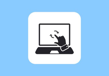 dizüstü web simgesi. 