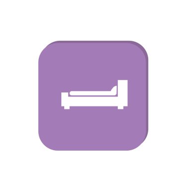 kanepe ikonu vektör illüstrasyonu 