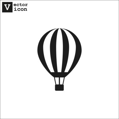 hava balonu basit simgesi