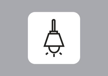 lamba ikonu vektör illüstrasyonu 