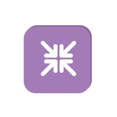 Basit web simgesi ile okları sembolleri