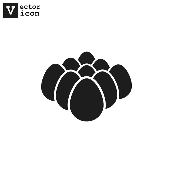 Eier-Web-Symbol — Stockvektor