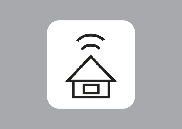 Modern house icon — Stock Vector