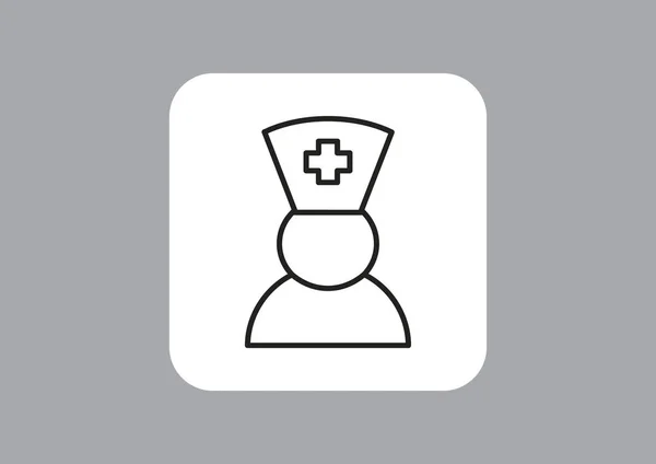 Icono Web Médico Ilustración Vectorial — Archivo Imágenes Vectoriales