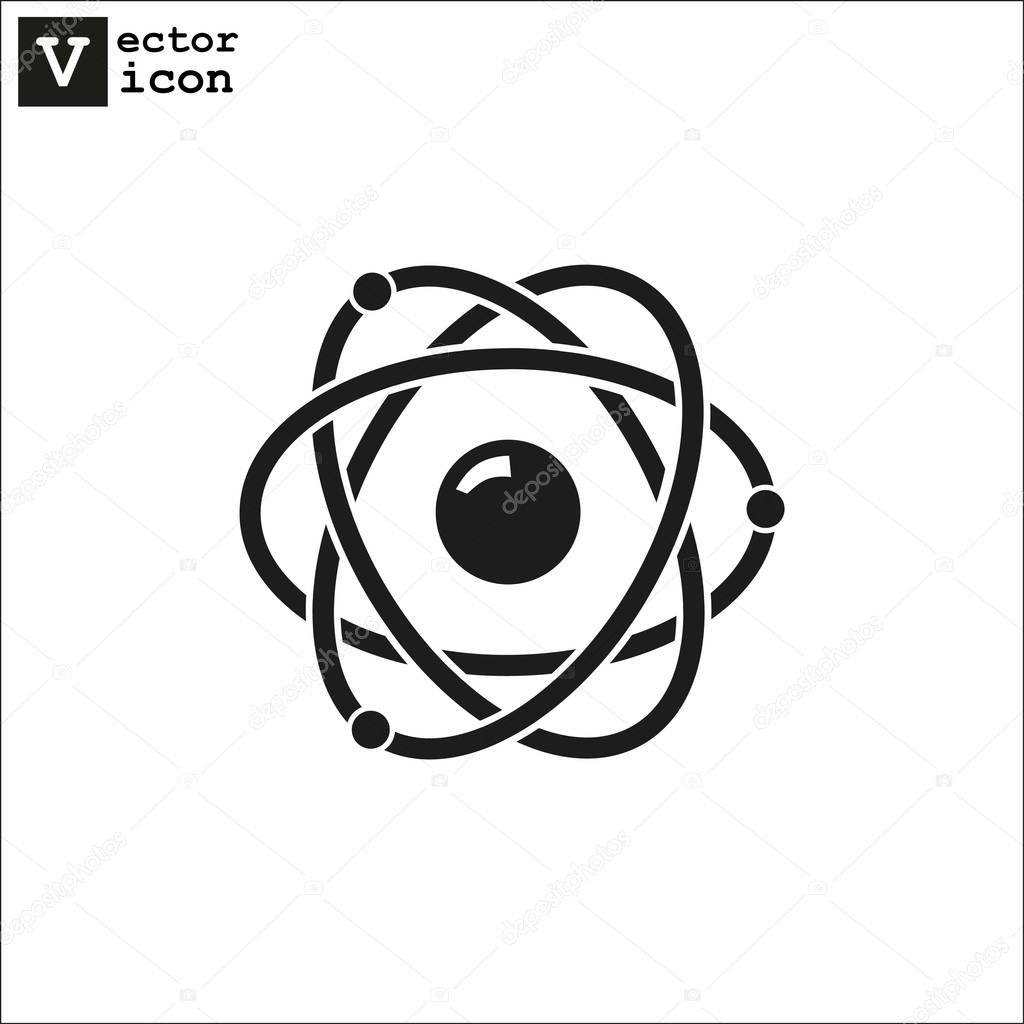 Atoms sign, nuclear concept