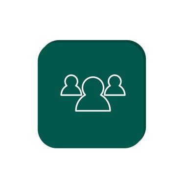 Grup insanlar basit web simgesi