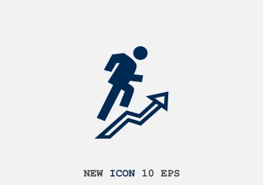 Adam sahanın üzerindeki oku