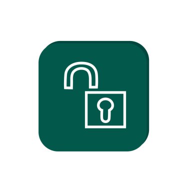 açılan kilit simgesi