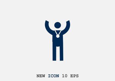 Eller yukarı, başarı kavramı yükselterek kazanan