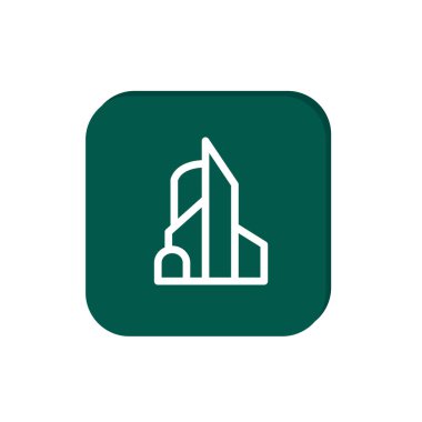 Büyük şehir basit web simgesi