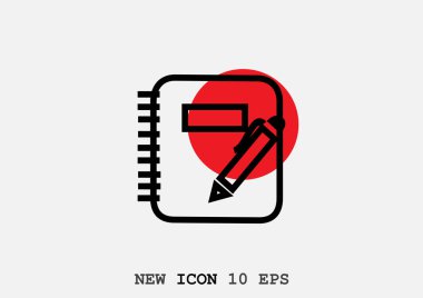 Not defteri üzerine kalem