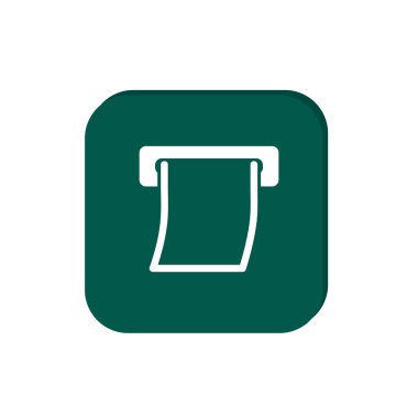 Kıvrılmış kağıt onay simgesi