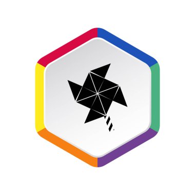 yel değirmeni pervane kanatları simgesi