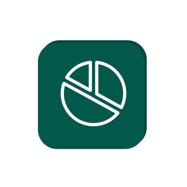 Basit yuvarlak Infographic web simgesi