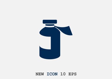 Tıp şişe web simgesi