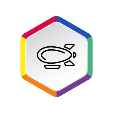 Zeplin zeppelin web simgesi