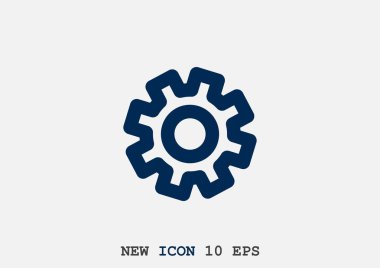 Tek yönlü dişli basit simgesini