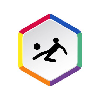 Futbol oyuncu siluet