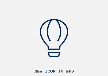 Balon aerostat web simgesi