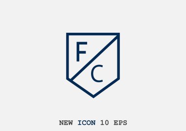 Futbol amblemi simgesi