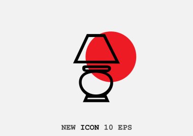 Masa lambası simgesi