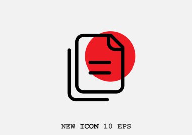 Dosyaları veya belgeleri web simgesi