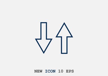 İki ok simgesi, geriye doğru kavramı