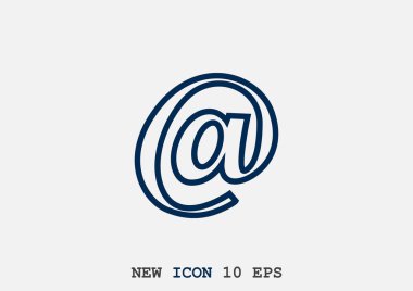 E-posta işareti web simgesi