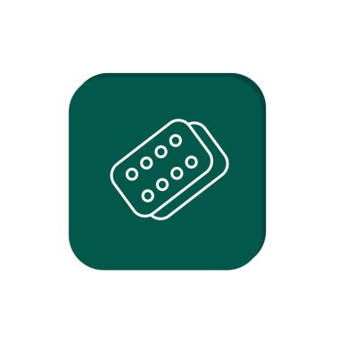 alçı web simgesi. vektör tasarımı