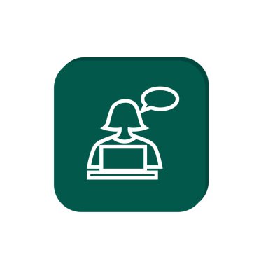 Video konferans simgesi