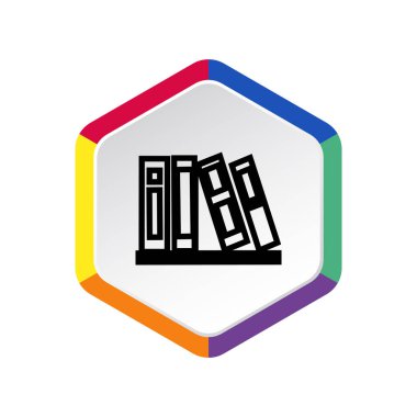 Kitap yığını simgesi