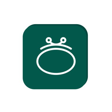 Basit cüzdan web simgesi