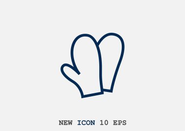 mutfak mittens simgesi