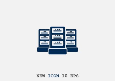 büyük veri ve teknoloji simgesi