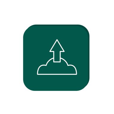 Bulut dosya download simgesi