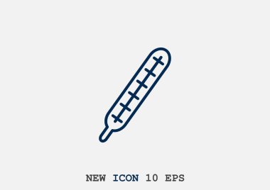 medikal termometre web simgesi