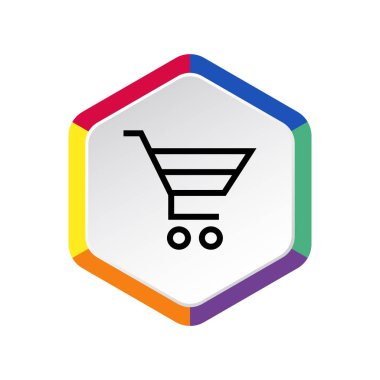 alışveriş sepeti web simgesi