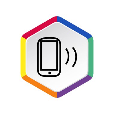 Boş ekranlı basit akıllı telefon