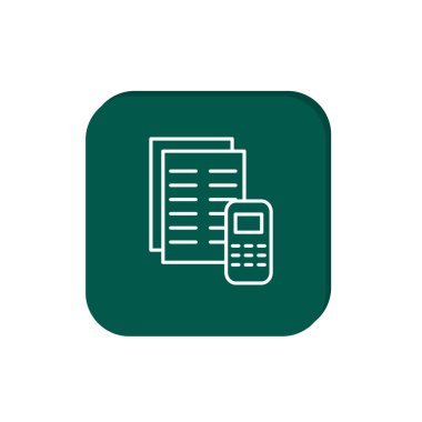 hesap makinesi web simgesi. 