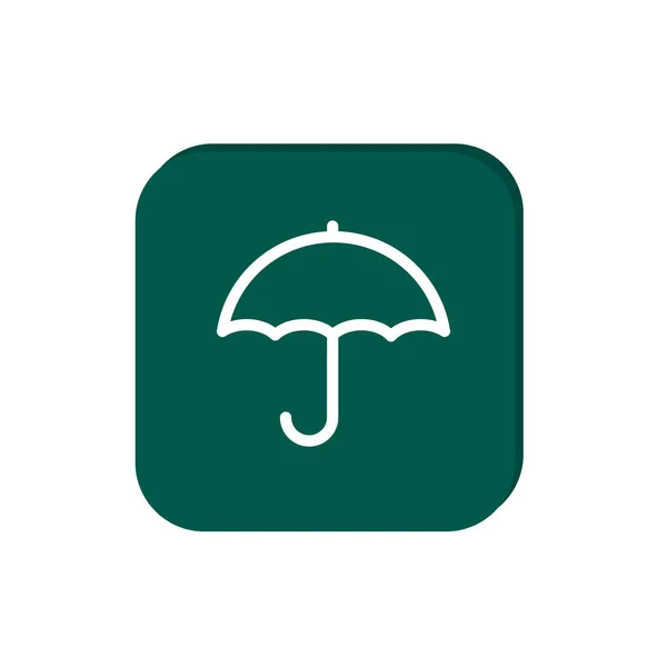 Umbrella web icon — Stock Vector