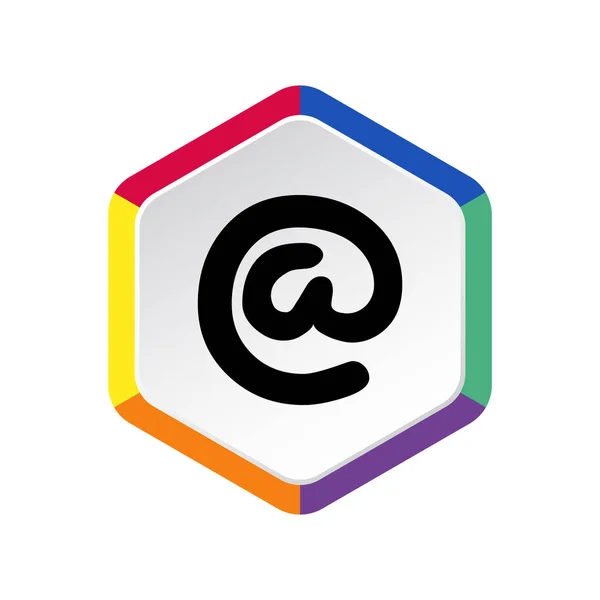 Email web icon — Stock Vector