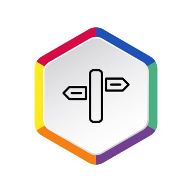 Yol işaretçi web simgesi