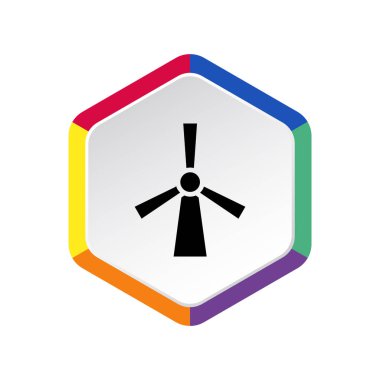 Rüzgar jeneratör web simgesi