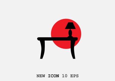 lambalı Vintage tablo